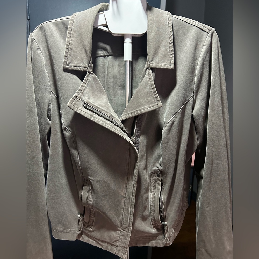 Jersey Moto Jacket
